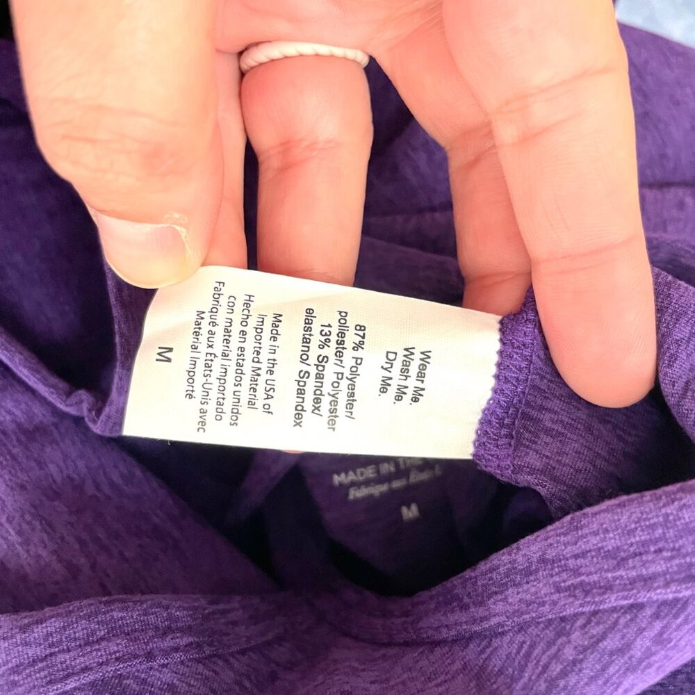 Beyond the Bump Beyond Yoga Spacedye Keep Your Cool Maternity Slim Tank M - Picture 5 of 6